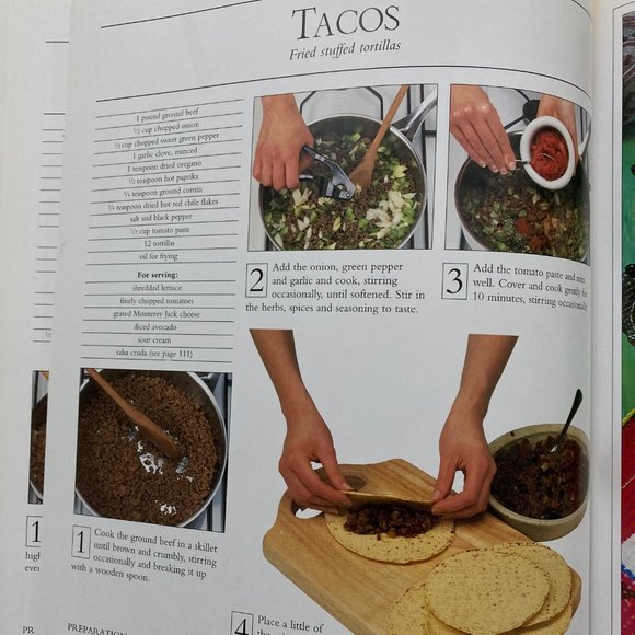MEXICAN COOKBOOK 1995 1st Edition 50 Classic Recipes with Easy Directions - Picture 10 of 10